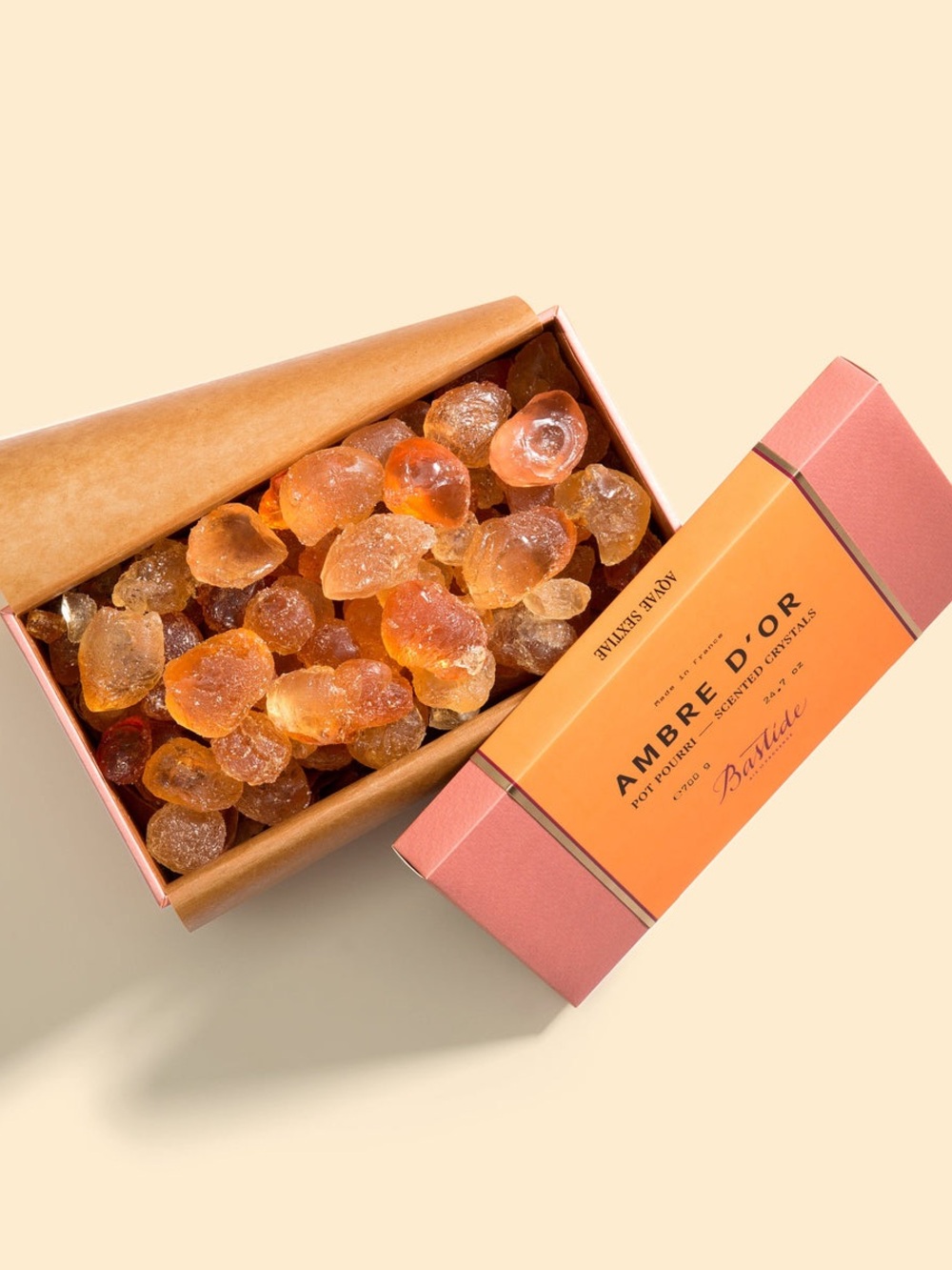 Bastide Scented Potpourri Crystals – Amber D’or